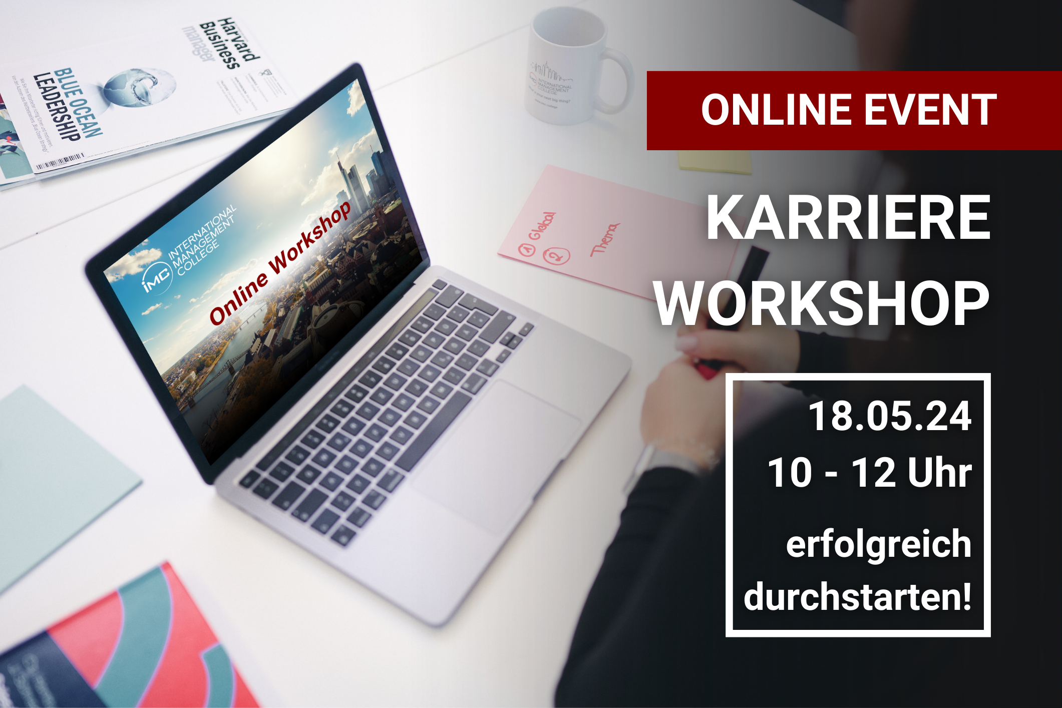 Online Karriere Workshop am 18.05. von 10 bis 12 Uhr